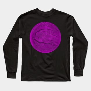 USA Twenty Dollars Coin in Pink Long Sleeve T-Shirt